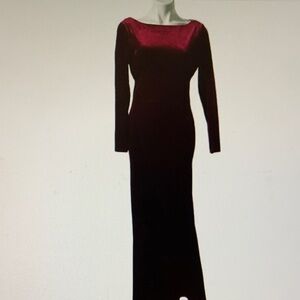 Rebecca Minkoff Burgundy Long Sleeve Dress